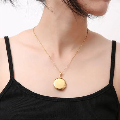 Collar con colgante de imagen personalizado