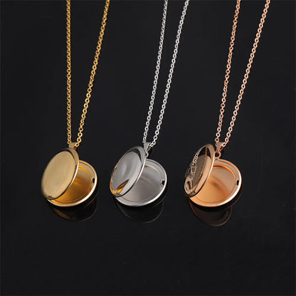 Collar con colgante de imagen personalizado