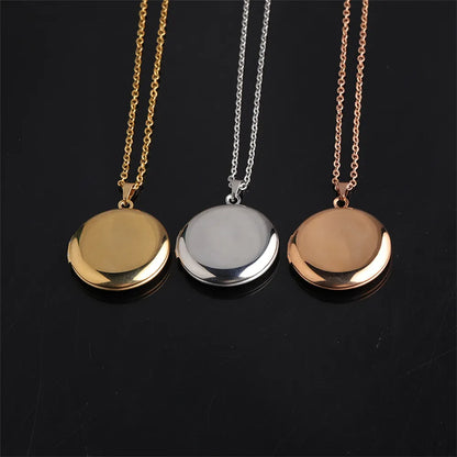 Collar con colgante de imagen personalizado