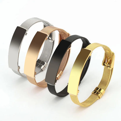 ✨Pulsera de Barra Personalizada | Elija su metal | Boutique Bonita Pickie