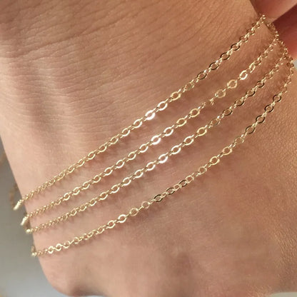 Permanent Jewelry Starter Pack – 12 Bestselling Chains for 60 Bracelets