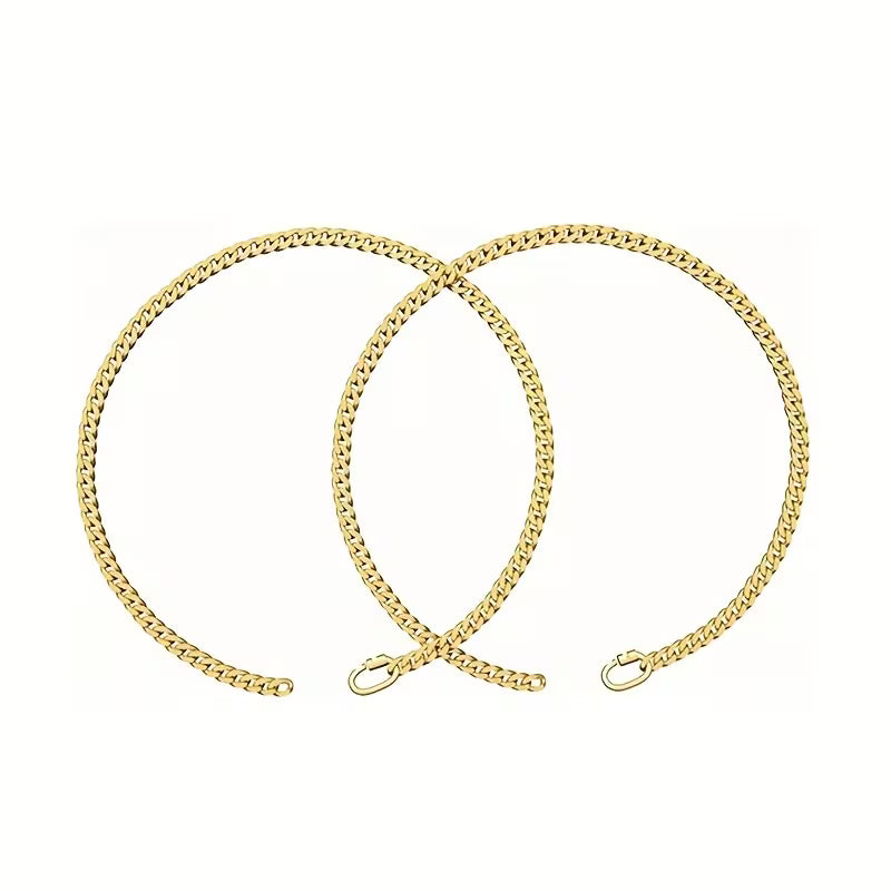 Kit de joyería permanente Forever Link DIY: oro y plata de 18 quilates