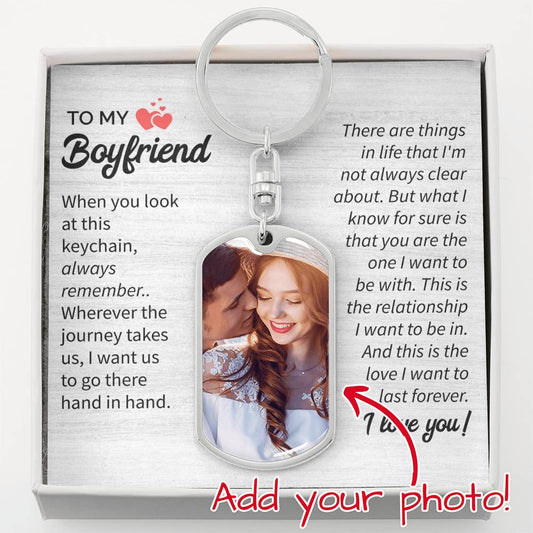 Hand in Hand Couples Keychain - Personalized Gift for Lasting Love