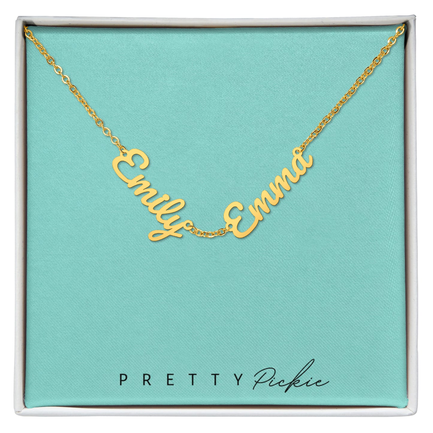 Personalized Multiple Name Necklace – 2 or 3 Names