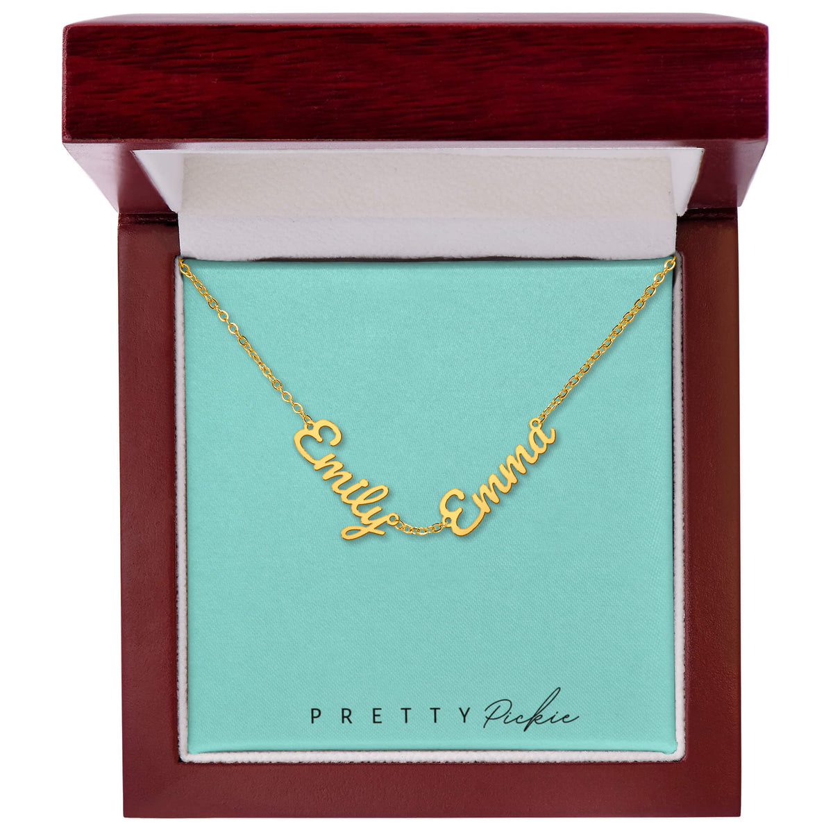 Personalized Multiple Name Necklace – 2 or 3 Names