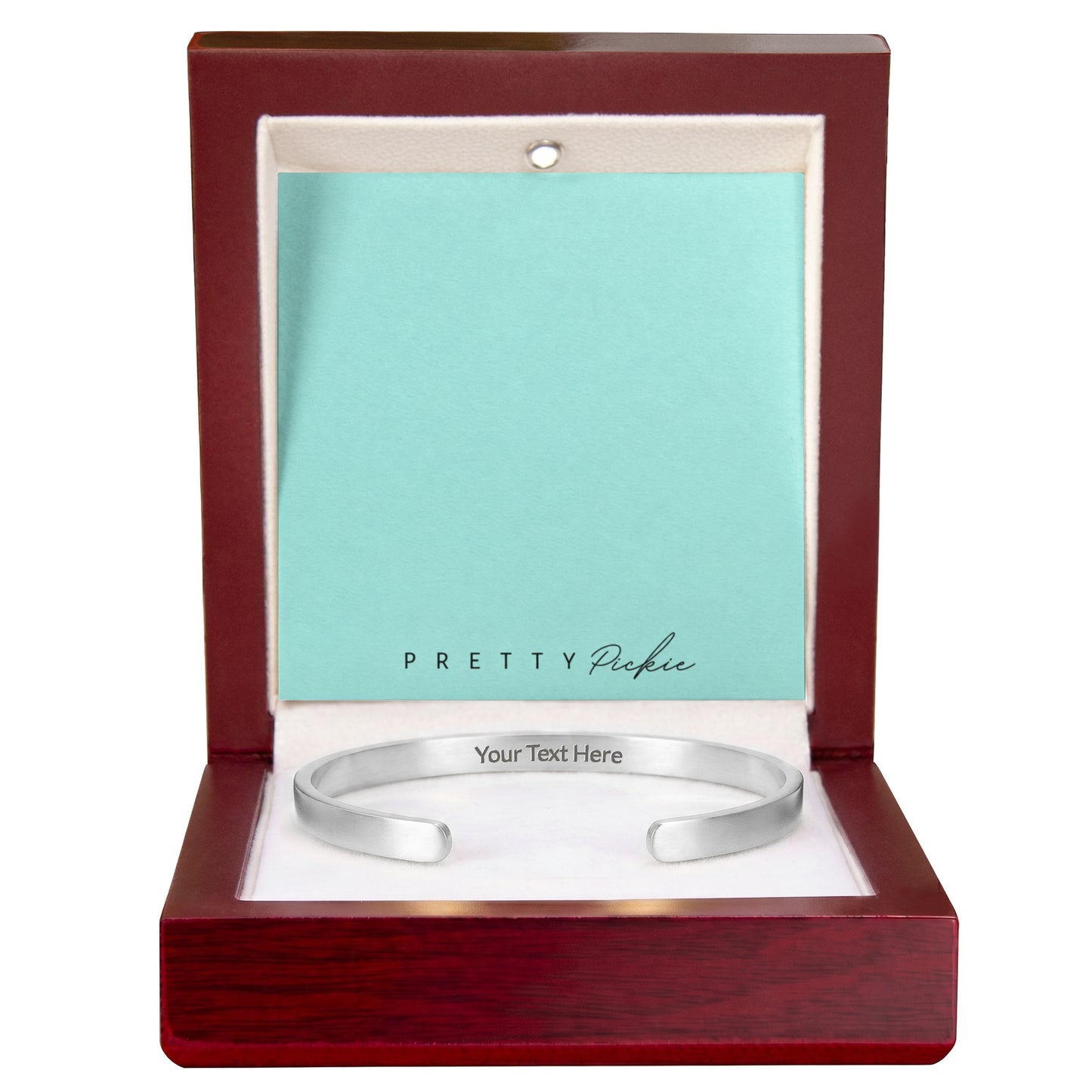 Engraved Cuff Bracelet, Up to 100 Characters