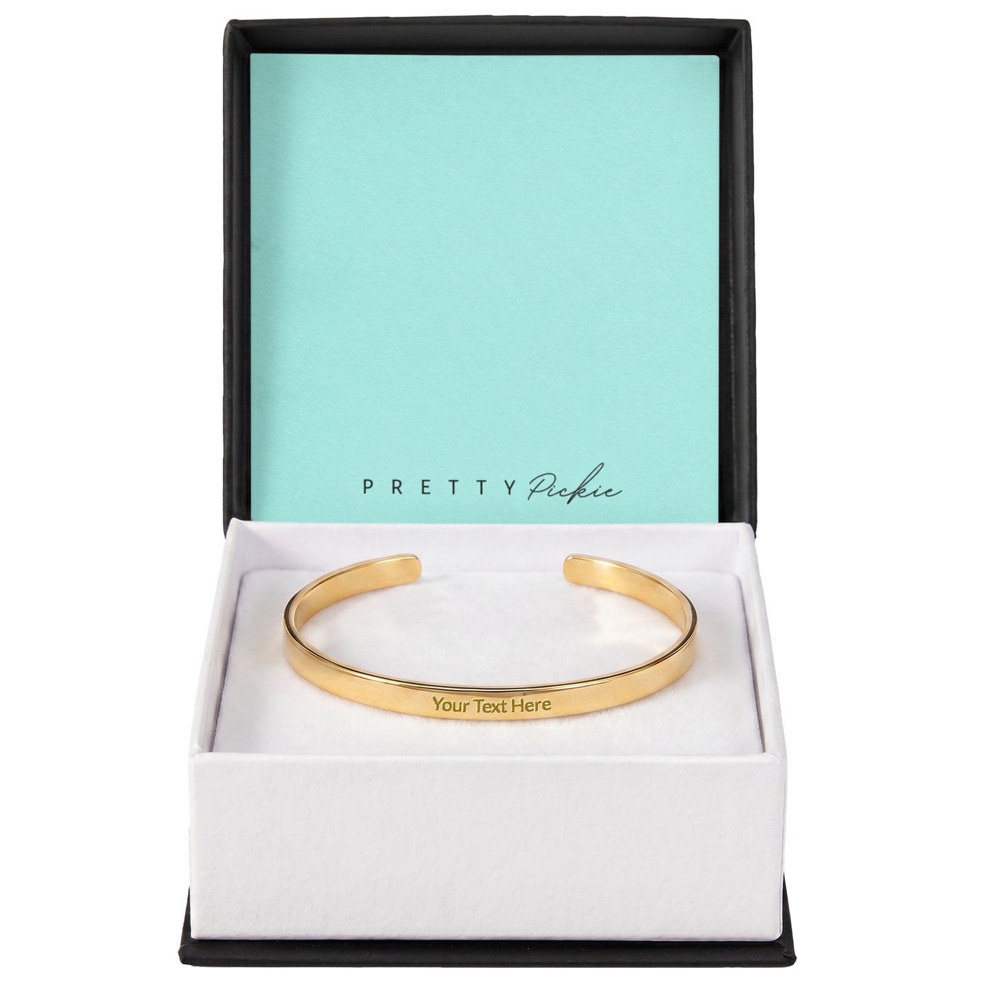 Engraved Cuff Bracelet, Up to 100 Characters