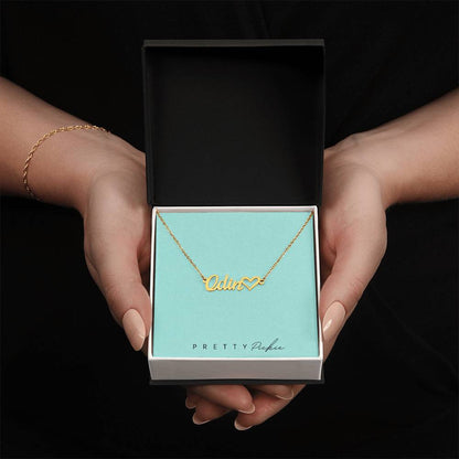 Heart Name Necklace