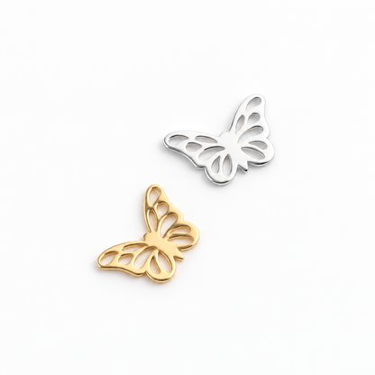 Butterfly Permanent Jewelry Connector - Gold & Silver