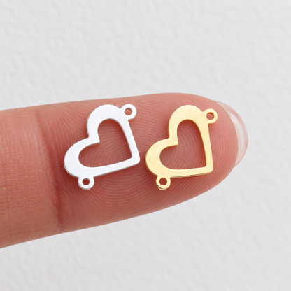 Open Heart Permanent Jewelry Connector