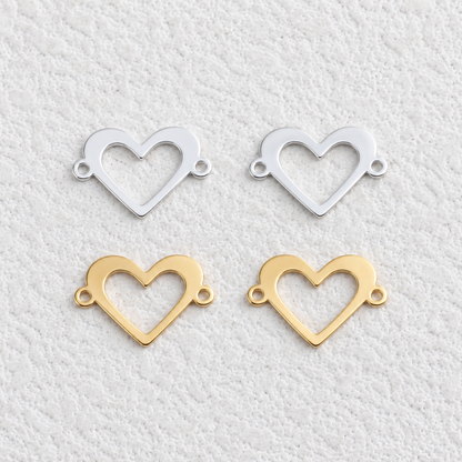 Open Heart Permanent Jewelry Connector
