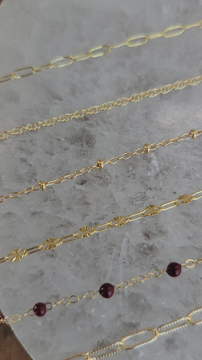 Permanent Jewelry Chain Starter Kit | 10 Curated Chains in 14K Gold Filled & Sterling Silver
